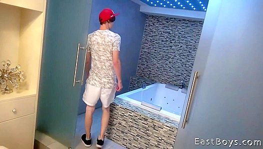 Feet Worship and Tight Booty Action - Antony Carter's Sensual Session - Eastboys