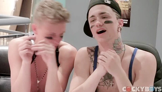 Cocky Boys - Jake Bass & Levi Karter's steamy preview