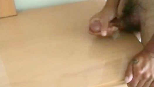 Hairy Hottie Jessie Rivero Masturbates Solo - Vintage Men Over 30