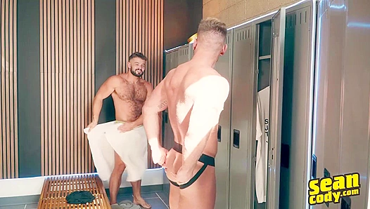 Sumner Blayne Massages Hayden Hunter into Submission - Hot Gay Sex Scene
