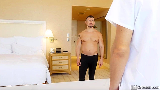 Jeremy Spreadums & Trent Summers - Seductive Missionary Anal from a Sensual Massage