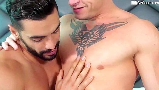 Arad Feeds His Cock to Greedy Dalton Riley - Shower Seduction