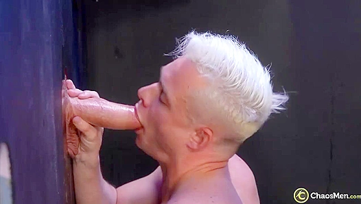 Andrew Connor Gets Fucked Through the Glory Hole by Pierce Paris -  Gay XXX