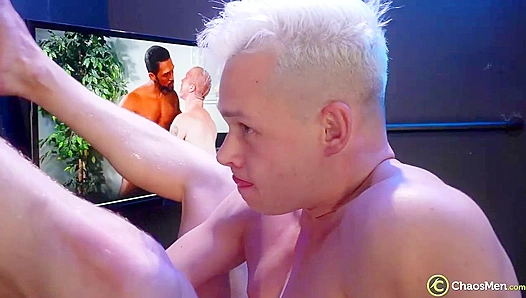 Andrew Connor Gets Fucked Through the Glory Hole by Pierce Paris -  Gay XXX