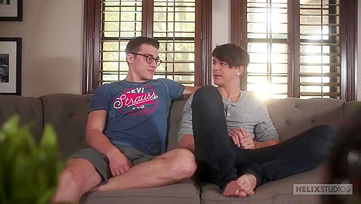 Blaze of Passion - Blake Mitchell & Andy Taylor's Intense Anal Encounter