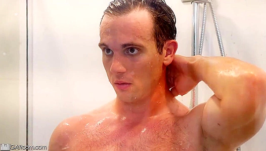 Arad Takes Control - Owning Aiden's Slutty Mouth in the Shower