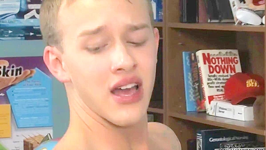 Patrick Kennedy and JT Wreck Fuck Hotly in Classroom - Teach Twinks