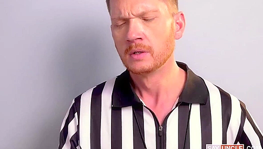 Coach's Quickie - Domineering Coach Takes Control of Submissive Player