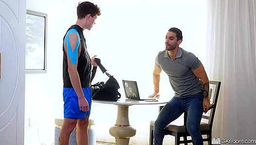 Shower Seduction - Arad Winwin Fucks His Slutty Stepson Grey G