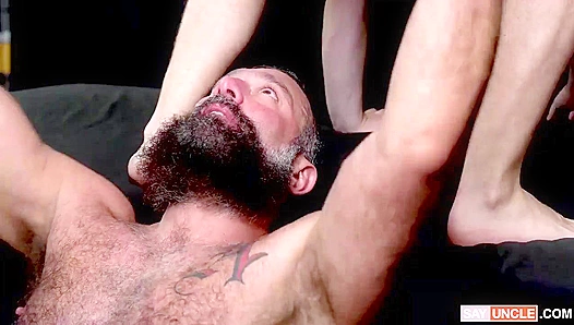 Blindfolded Anal Feat - Ryan Russo & Alex Tikas — Missionary Boys' Forbidden Pleasure