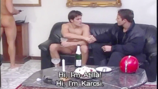 Hot Threesome Action with Krisztian Szabo and Martin Hubai - Falcon Studios