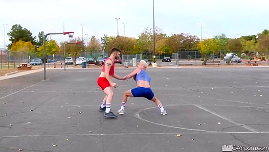 Shower Bait - Ballers Andrew Connor & Tyler Castle Bang Brutally