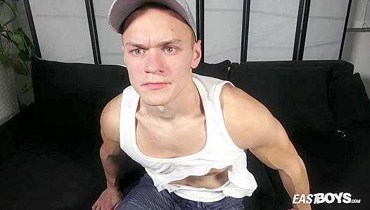 Flexing His Perfection - Mitchel Jacobson Shows Off for Eastboys