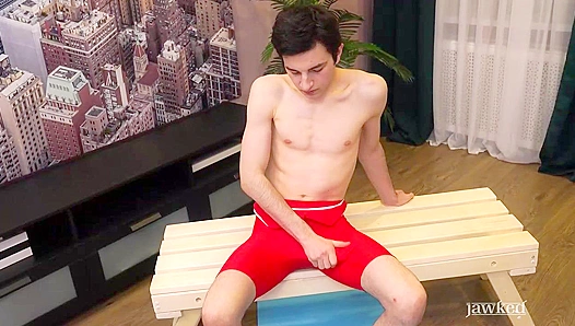 Jerk Off Scream - Alpan Stone's Intense Solo Session - Jawked