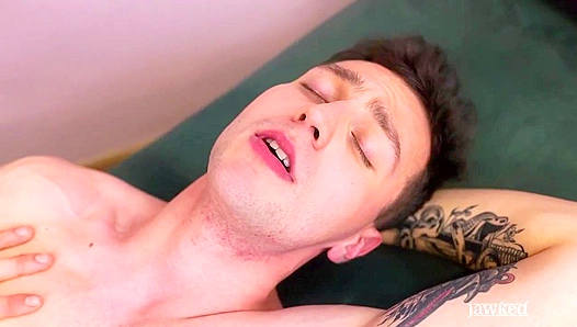 Alex Vens and Ivan Kolos Rub Down to Sodomy Bliss - Jawked