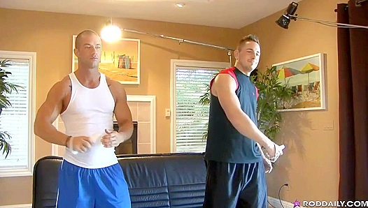 Rod Daily & Brad Star Heat Up The Set With Dirty Talk & Steamy Action