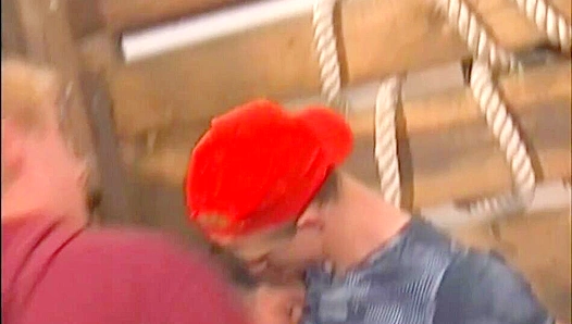 Alex Fogel Shines Bright in a Wild Gangbang – Gay XXX