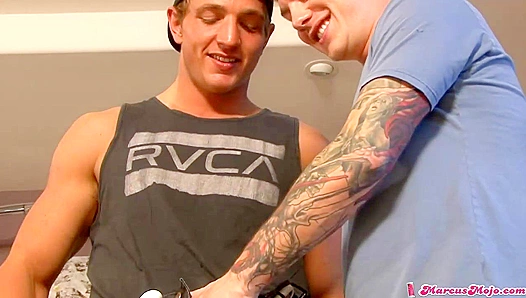 Poolside Passion - Marcus Mojo & Vance Crawford's Explicit Billiards Session