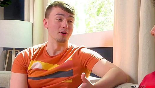 Stepbrothers Masyn Thorne and Luca Ambrose Explore Forbidden Gay Desire