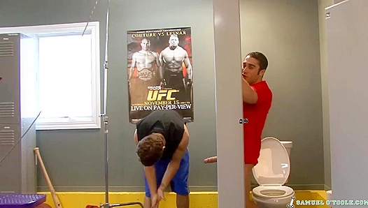 BTS - Sexy Samuel O'Toole & Spencer Fox Fucking On The Set