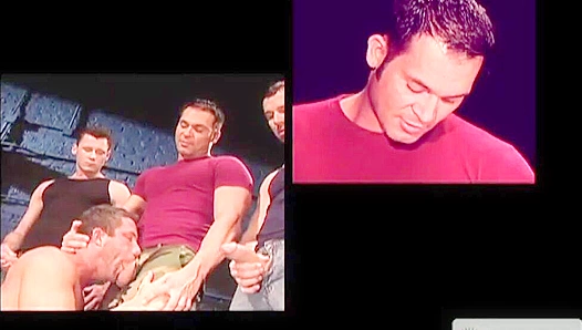 Chad Hunt Joins a Wild Gay Gangbang in the Hot House