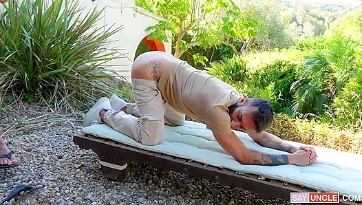 Hot Poolside Fuck - Johnny Viper and Nath Latrel Dive In Deep!