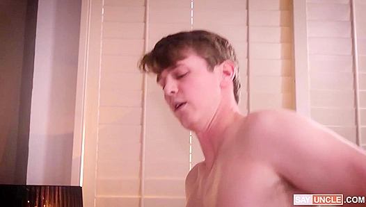 Stepdad's Dick Makes Him Clean - Brody Kayman & Sage Roux