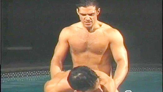 Horny Poolside Fuck - Dino DiMarco & Tony Piagi - Falcon Studios