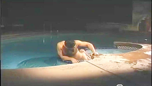 Horny Poolside Fuck - Dino DiMarco & Tony Piagi - Falcon Studios