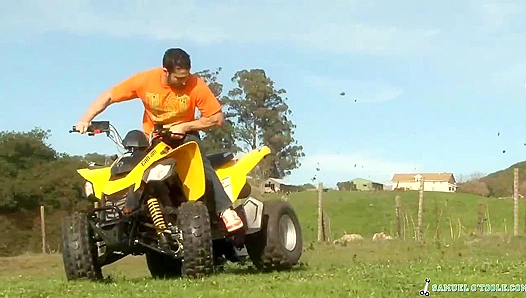 Samuel O'Toole Strokes His Juicy Cock Hard