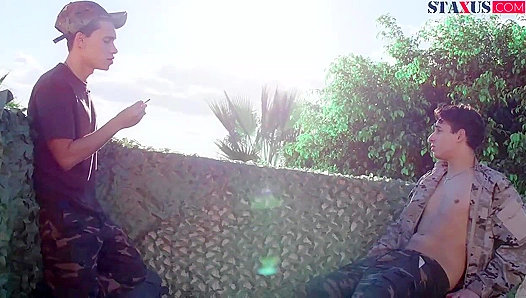 Bambi Cute & Danny Fontana's Wild Outdoor Fuck - Gay XXX