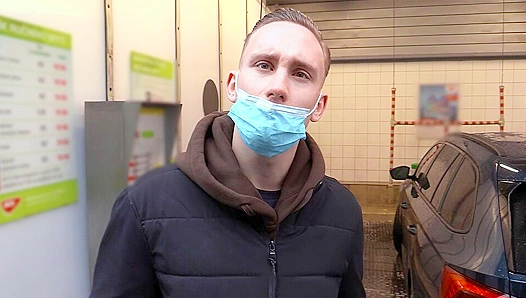 Czech Hunter - Thin Hottie Teases Himself Close to Orgasm