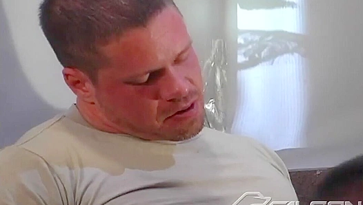 Savage Muscle Fuck - Trey Casteel Rides Ken Browning Hard