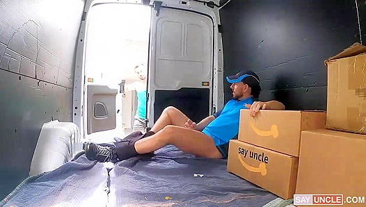 Doggystyle Bang - Derek Allen Rides Jace Starr Wild in the Van