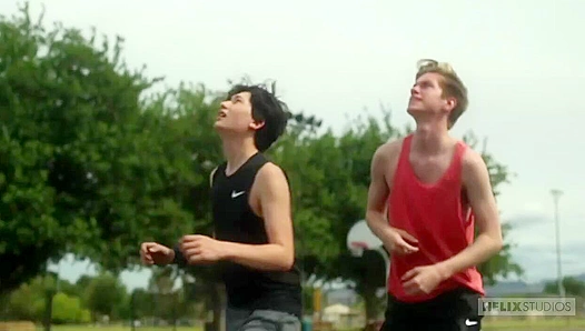 Helix Studios - Basketball Hotties Jordan & Reece Bang Hard