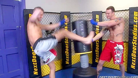 Sideways Screw Session - Cliff Jensen & Steven Daigle's Naughty Neighbor Fun