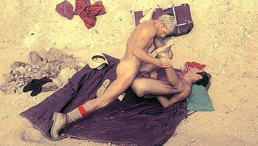 Ed Wiley & Holtz Bang in Retro Glory - Falcon Studios' Steamy Classic