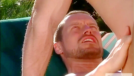 Kirk Ziegler and Enzo Grimaldo Pound Each Other Outside for Mind-Blowing Orgasms