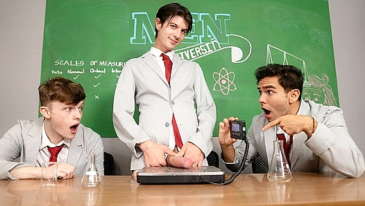 Morgxn Thicke's Office: The Perfect Place for Hard Gay Sex