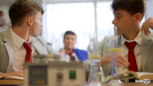 Morgxn Thicke's Office: The Perfect Place for Hard Gay Sex