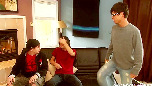 Hard Prep - Joey & Noah's Nextdoor Twink Fuck