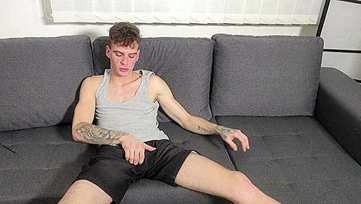 Flavio Conroy Spreads Wide for a Hot Masturbation Session - Eastboys