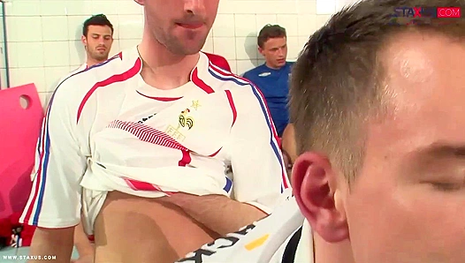 Powerful Fucking and Hot Blowjobs - A Football Fantasy - Gay XXX