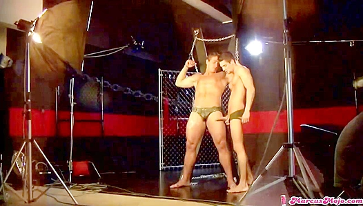 Hot BTS Action - Marcus Mojo & Johnny Torque Heat Up The Set
