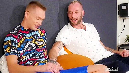 Guillaume Wayne Drills Nico Vegas Hard in Intense Anal Session - Jawked