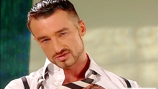 Classy Hunk Ross Hurston Fucks Hard in a HotHouse Orgy