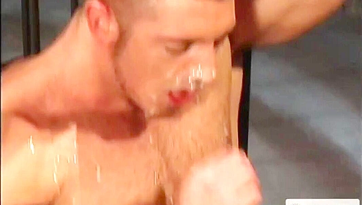 Romario Faria Takes On Francesco D'Macho's Insatiable Slutty Desires