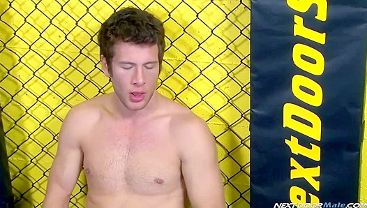 Spencer Fox Shamelessly Strokes His Throbber for the Neighbor