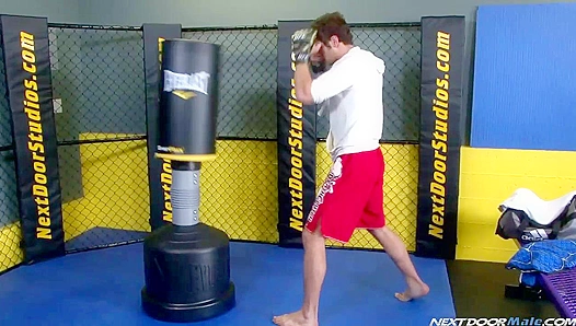 Spencer Fox Shamelessly Strokes His Throbber for the Neighbor