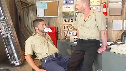 Robert Black Takes Control of Dominic Pacifico's Number - Hot Gay Sex Scene